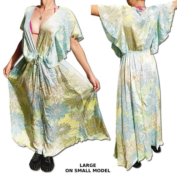 Mesmer Dresses & Skirts - 🎉 2X Cap Sleeve Beach Dress Breezy Cute
